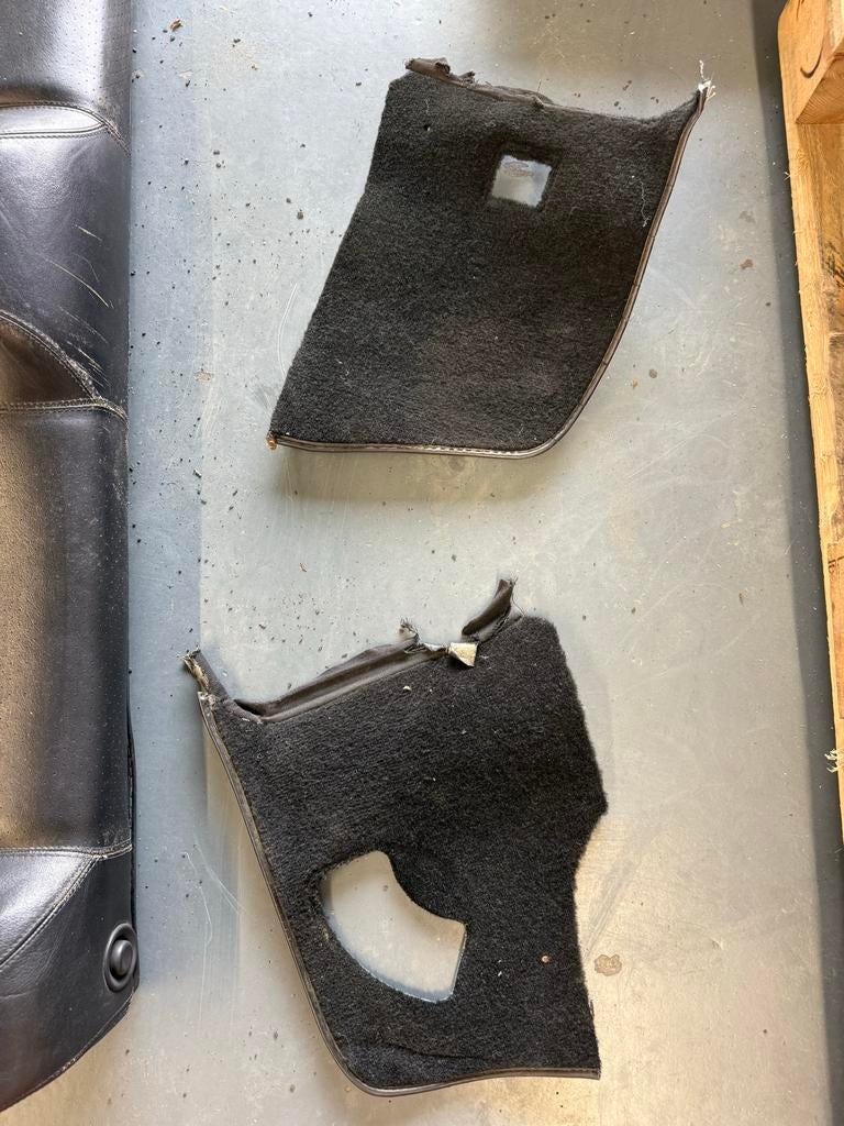 Porsche 944/968 Zwart Stof/Leder Interieurdelen, Auto-onderdelen, Interieur en Bekleding, Ophalen of Verzenden, Gebruikt, Porsche