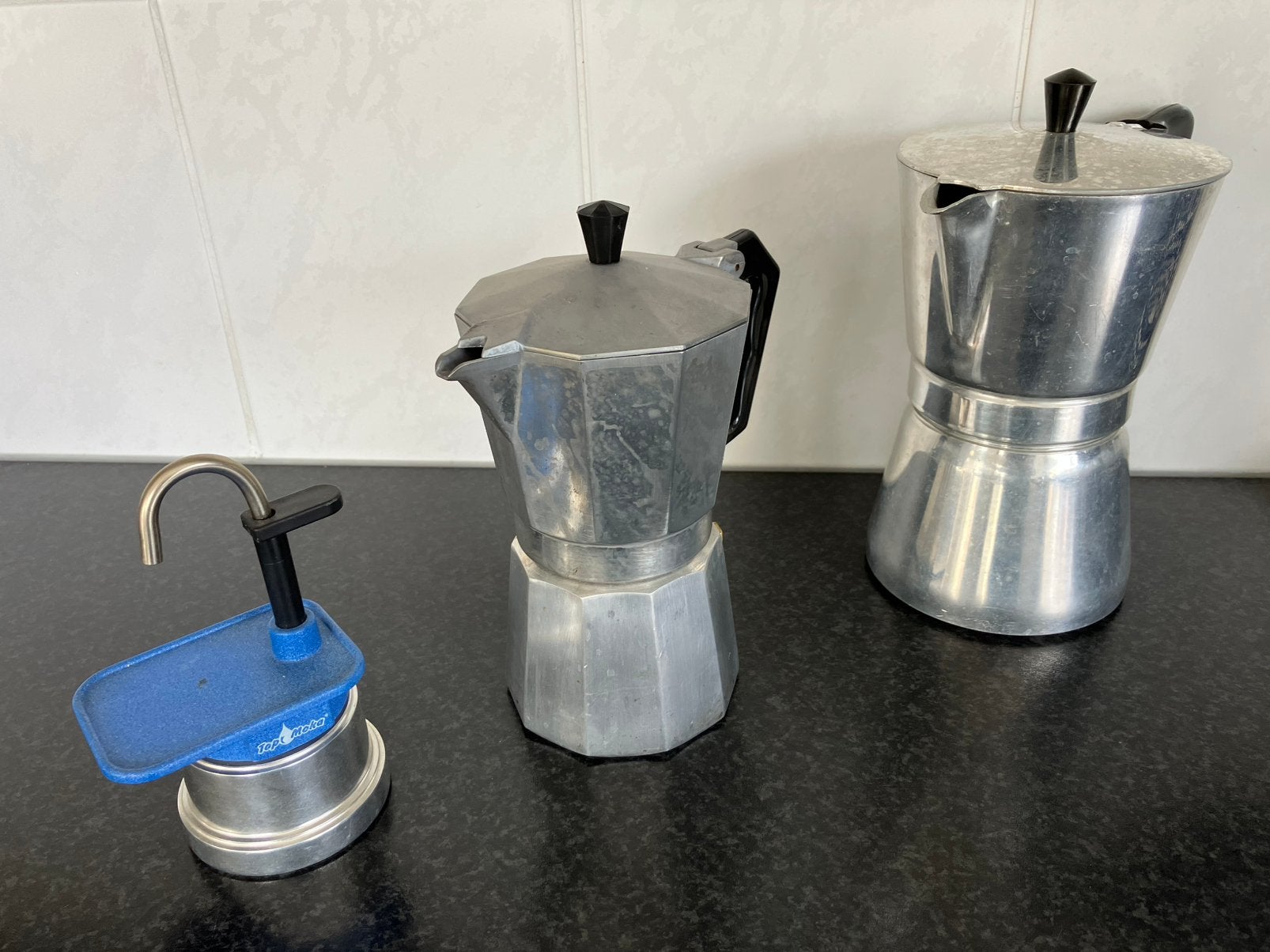 Koffie percolators, Ophalen, Gebruikt