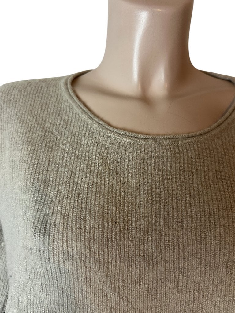 Stefanel trui M, Kleding | Dames, Maat 38/40 (M), Ophalen of Verzenden, Zo goed als nieuw, Grijs