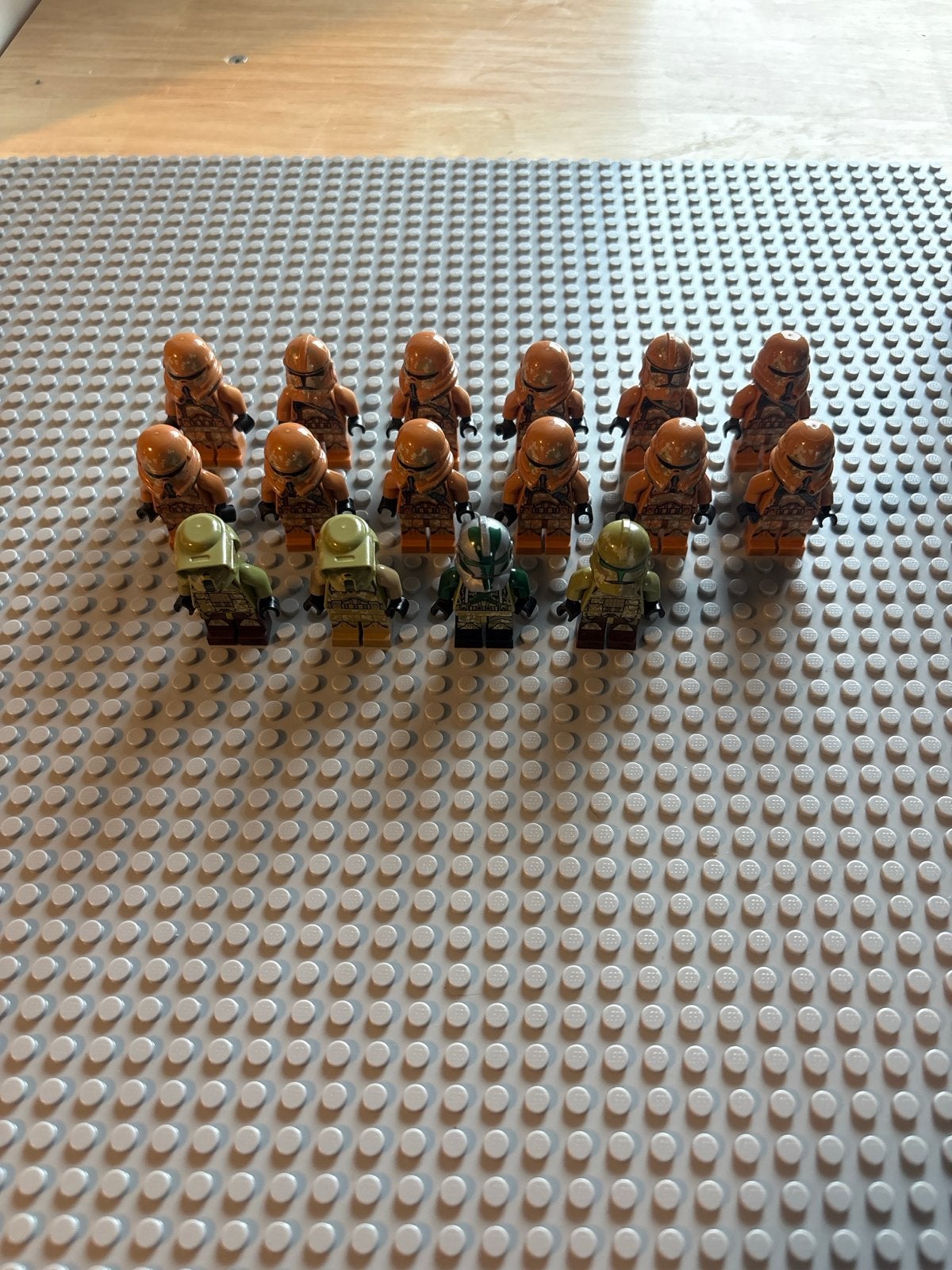 Lego Star Wars Clones geonosis en kashyyk met commnder gree, Lego, Star Wars, Lego, Ophalen of Verzenden