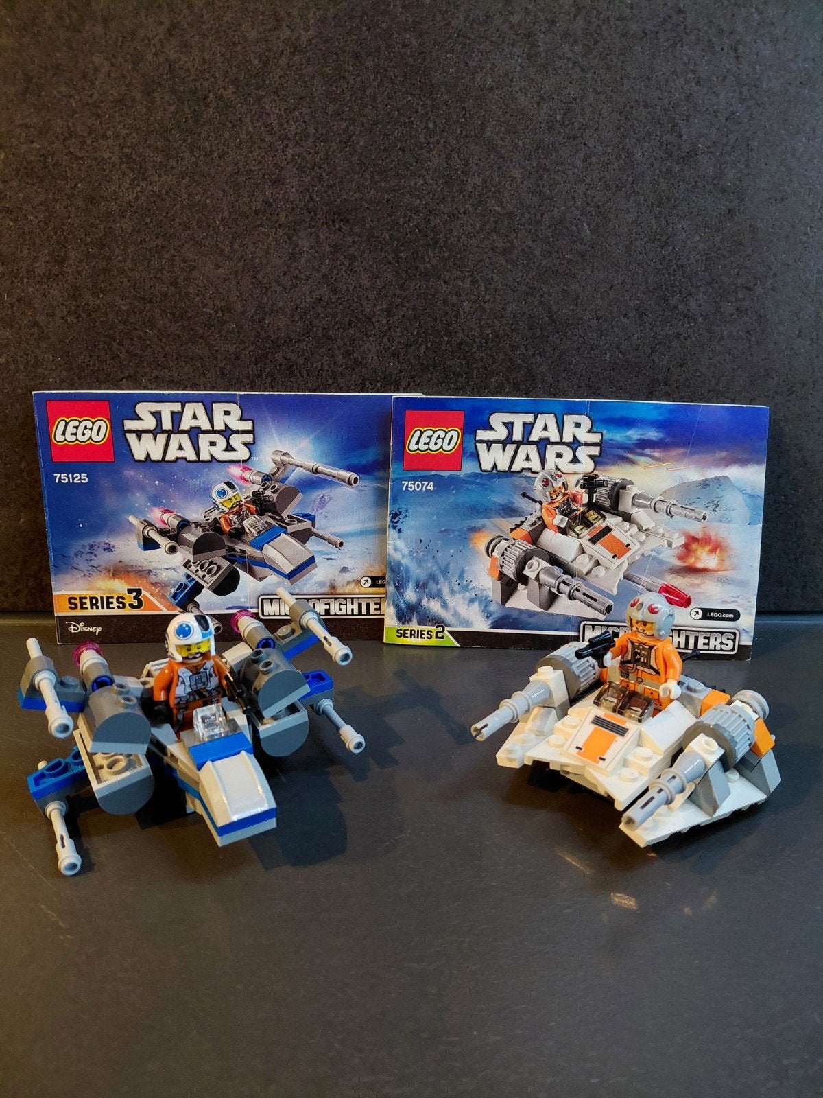Lego Starwars Sets 75125 , 75074, Ophalen, Zo goed als nieuw, Actiefiguurtje