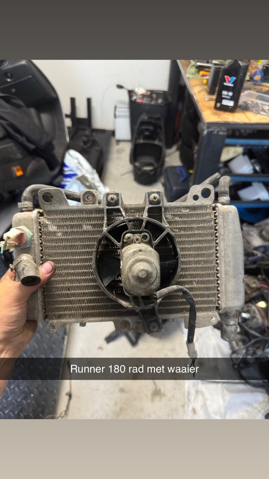 Runner 180 Radiateur met Waaiermotor, Ophalen of Verzenden, K, M, K