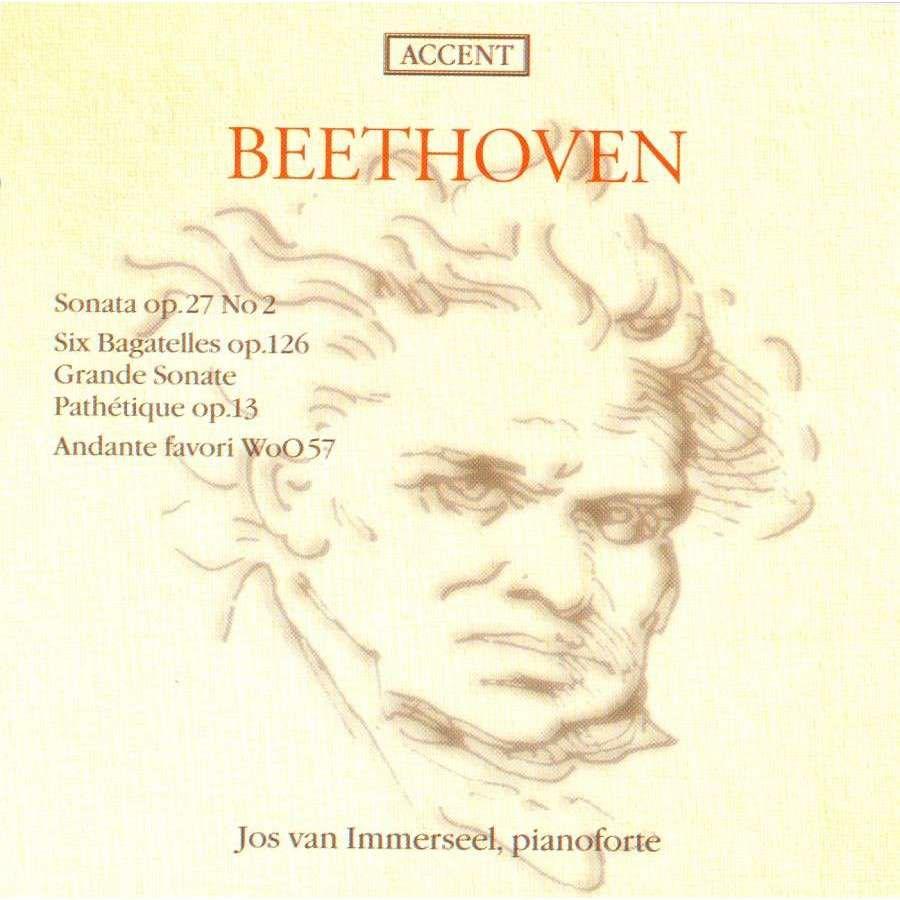 van Beethoven - Piano Sonatas o.a. Pathétique / v. Immerseel, Verzenden, Classicisme, Zo goed als nieuw, Kamermuziek