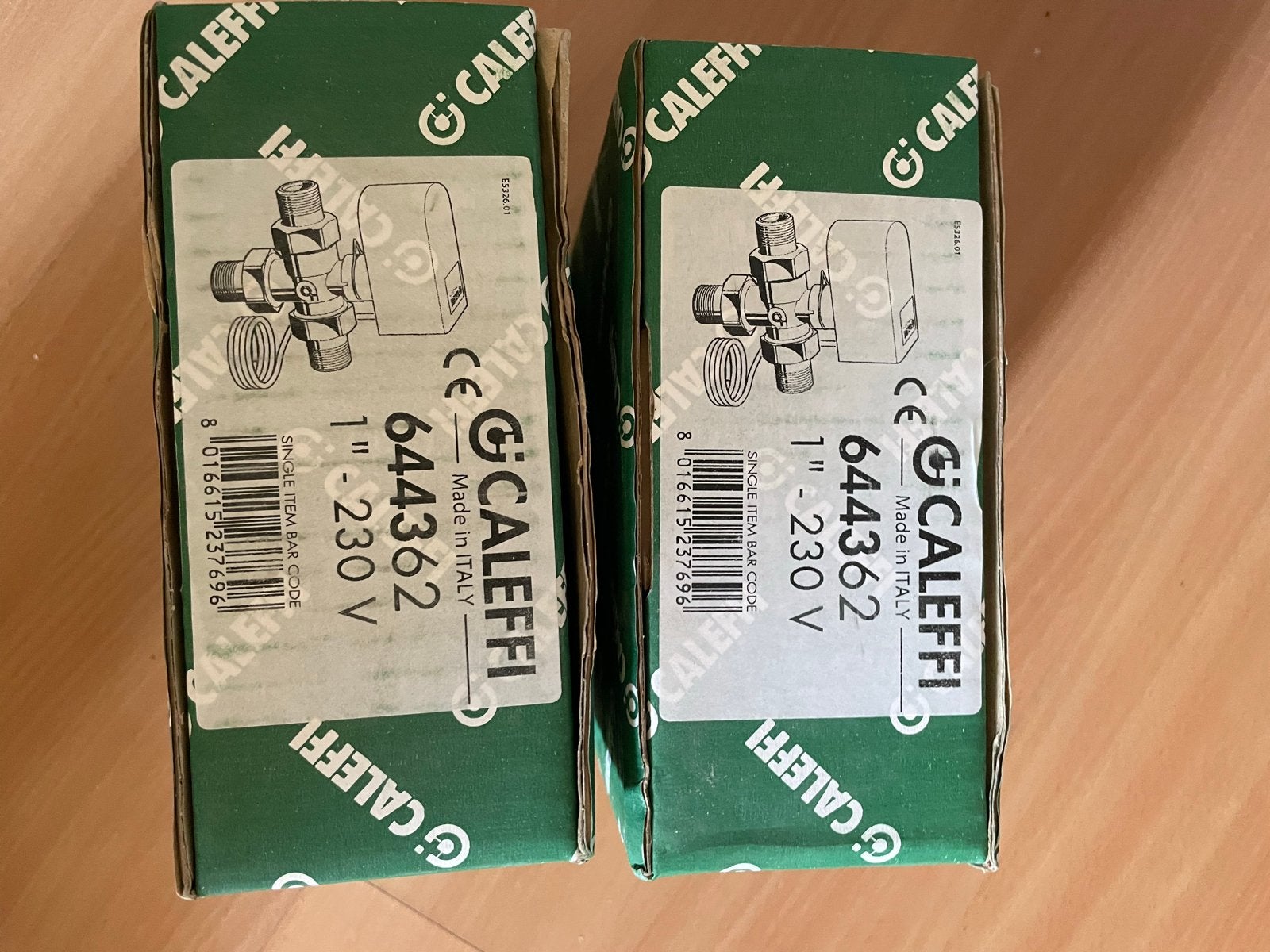 Caleffi 644362 1" - 230V gemotoriseerde zoneklep, Ophalen of Verzenden, Nieuw, Overige typen