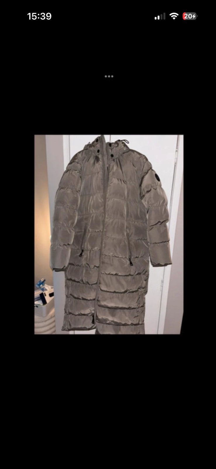 Airforce lange winterjas maat L, Ophalen of Verzenden, Gedragen, Maat 42/44 (L), Groen