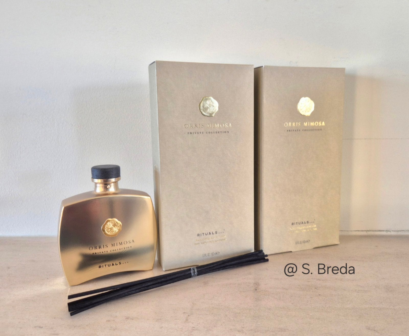 Rituals Geurstokjes | Orris Mimosa | Geurstokken 100 ml, Geurverspreider, Nieuw, Ophalen of Verzenden, Glas