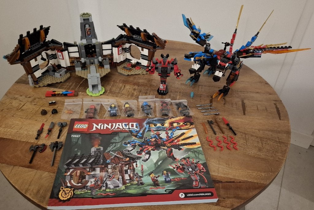 Lego Ninjago 70627 Dragon's Forge, Compleet, Lego, Ophalen of Verzenden, Zo goed als nieuw