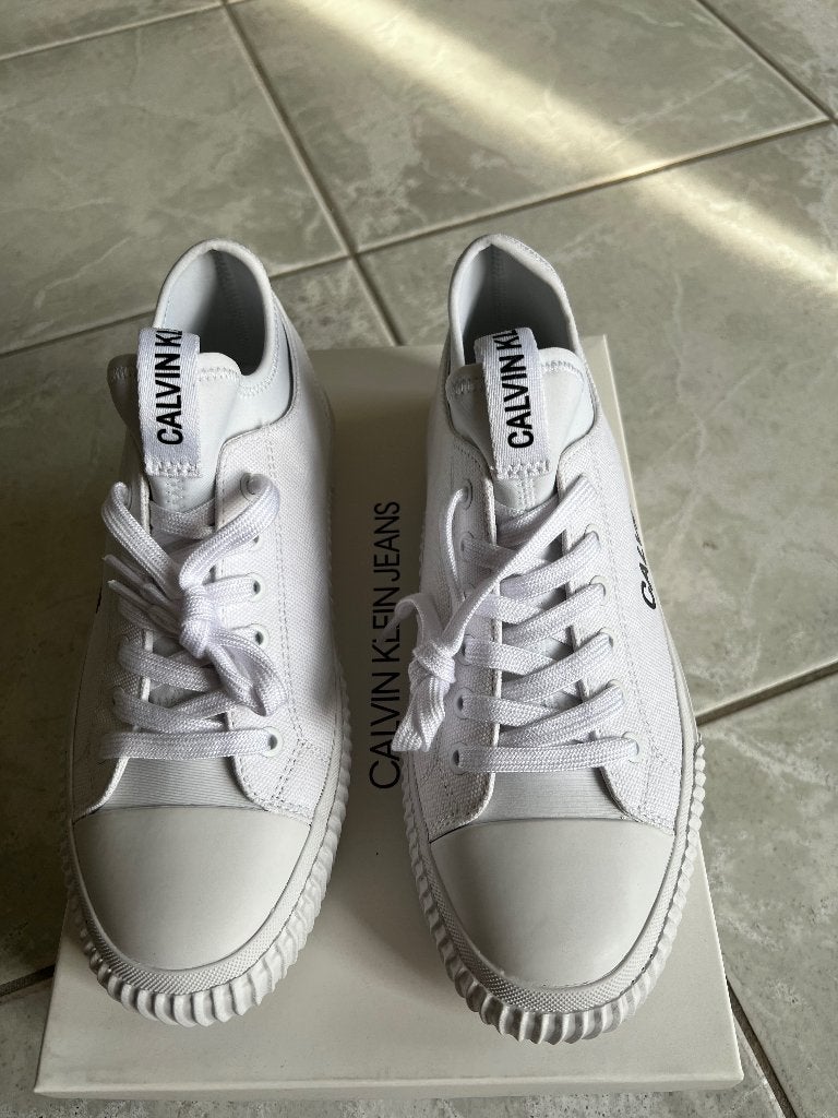 Calvin Klein Jeans Sneakers Icarus maat 39, Kleding | Dames, Schoenen, Verzenden, Wit, Nieuw, Sneakers of Gympen