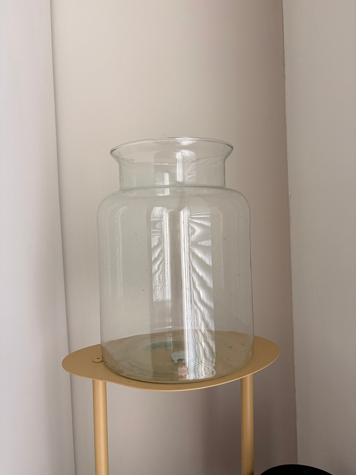 Grote glazen vaas/pot - Decoratief en veelzijdig, Ophalen of Verzenden