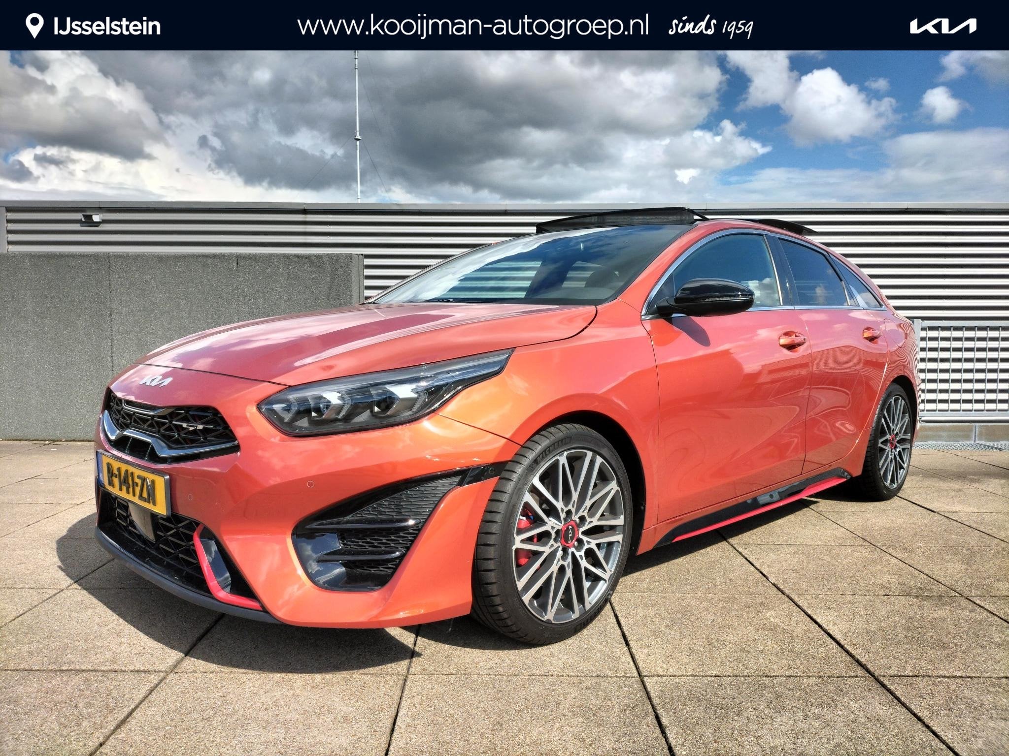 Kia ProCeed 1.6 T-GDi GT 204PK / Schuifdak / Trekhaak / JBL, Auto's, Kia, 15 km/l, Gebruikt, Leder, Geïmporteerd