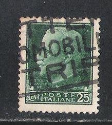 Italië; 242 Portretten, Verzenden, Gestempeld