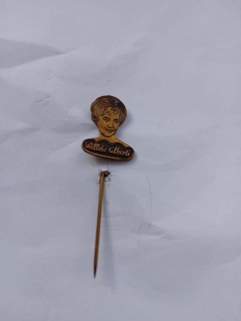 Pin - Willeke Alberti, Verzamelen, Ophalen of Verzenden, Zo goed als nieuw, Overige typen