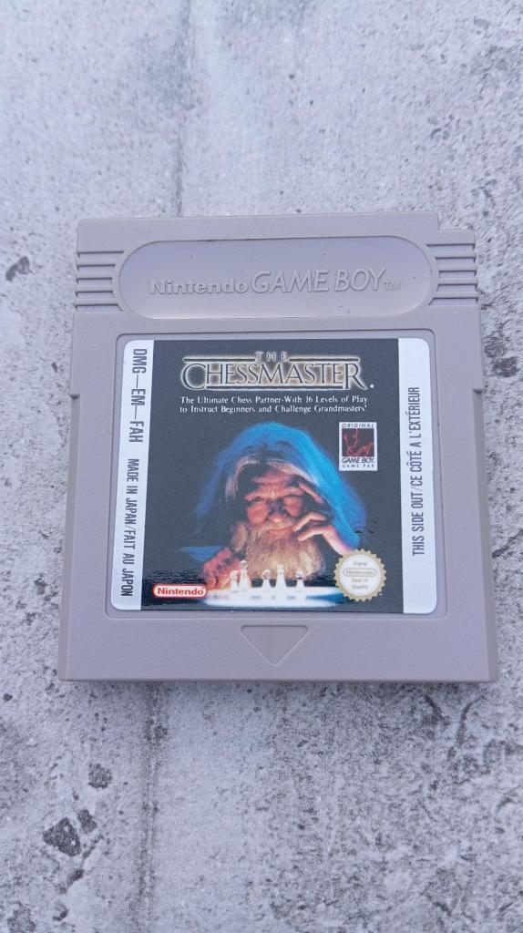 Nintendo Game Boy spel The Chessmaster, Spelcomputers en Games, Puzzel en Educatief, Gebruikt, 1 speler, Ophalen of Verzenden