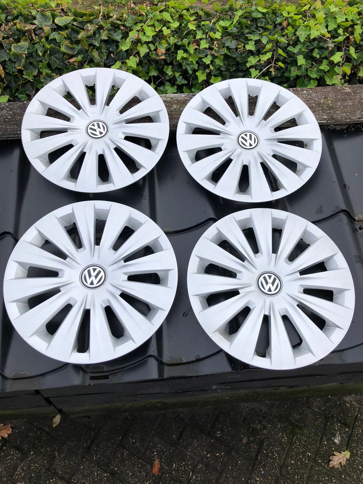 Wieldoppen origineel volkwagen golf polo passat 15”, Ophalen of Verzenden, Zo goed als nieuw
