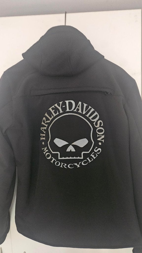 Originel Harley davidson jas incl uittritsbare hoody, Motoren, Kleding | Motorkleding, Ophalen, Harley-Davidson, Jas | textiel