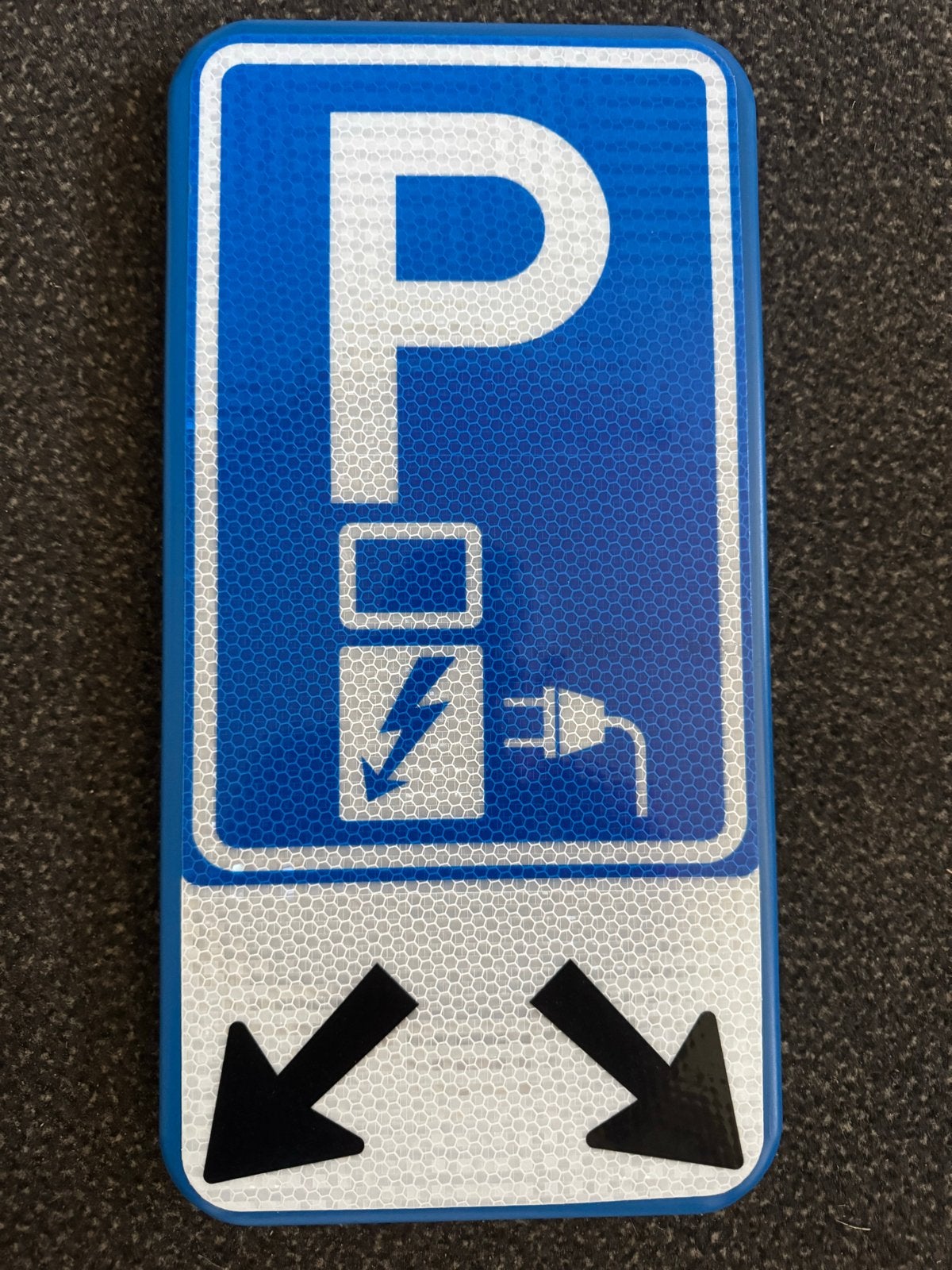 Reflecterend laadpaal bordje - Nieuw, Auto diversen, Laadpalen, Ophalen of Verzenden, Nieuw, Laadpaal