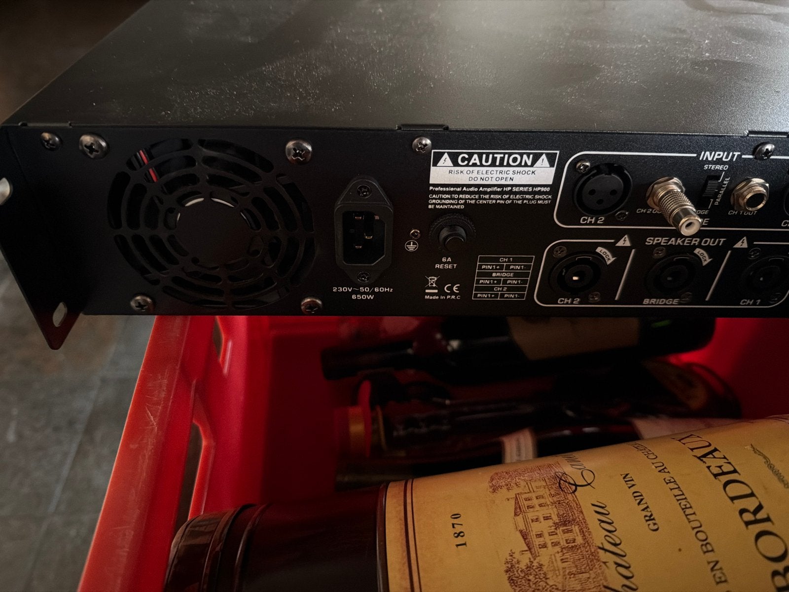DAP Audio HP 900 Professionele Eindversterker, Ophalen, Gebruikt, Minder dan 500 watt, P.A.