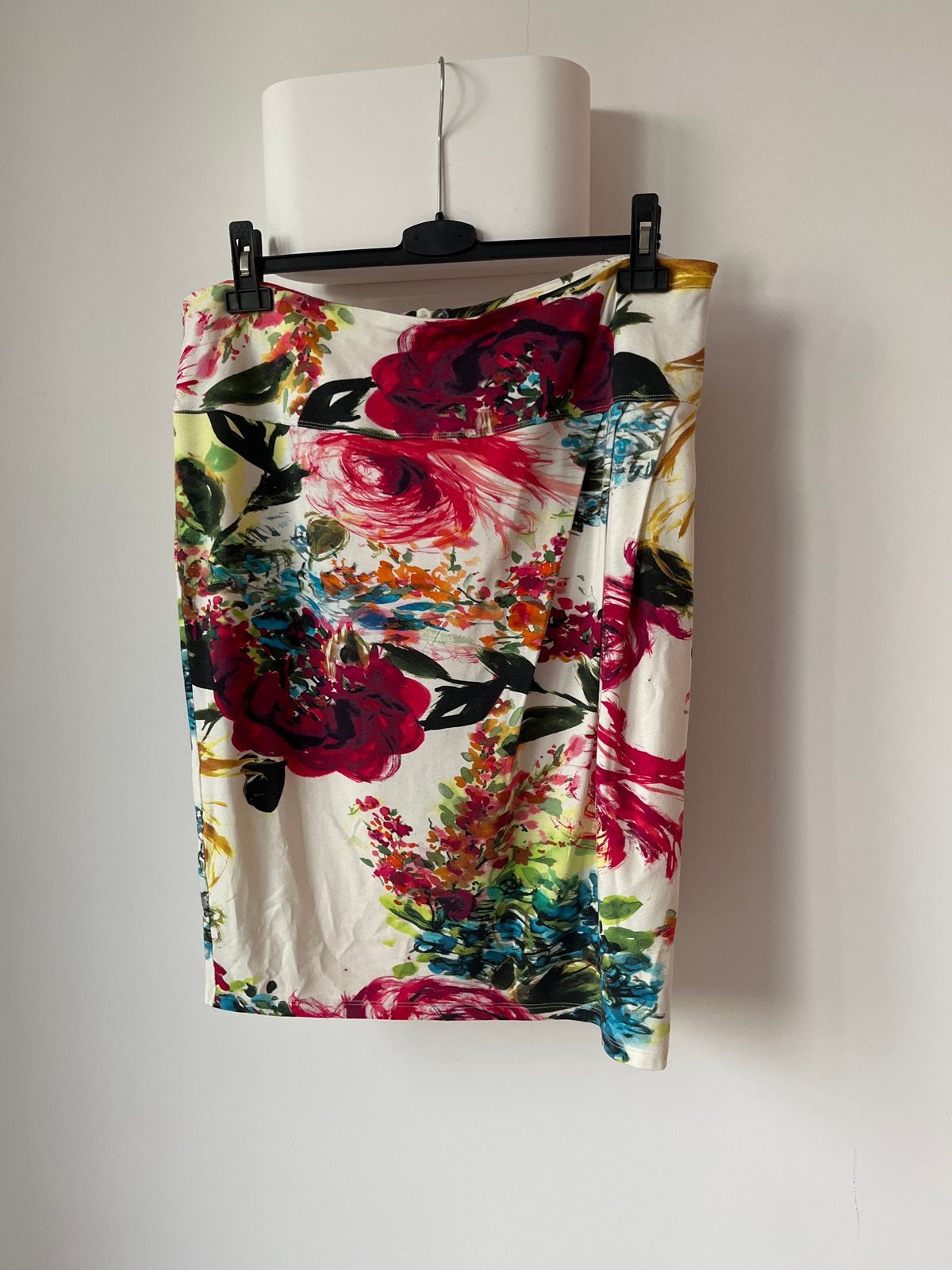 Inizia Collection Bloemenprint Rok Maat XL, Kleding | Dames, Meerkleurig, Maat 46/48 (XL) of groter, Ophalen of Verzenden, Zo goed als nieuw
