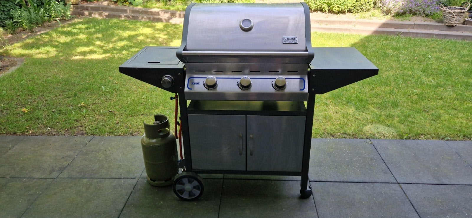 Cadac Patio Living 4-pits gasbarbecue, Ophalen, Gebruikt, Cadac
