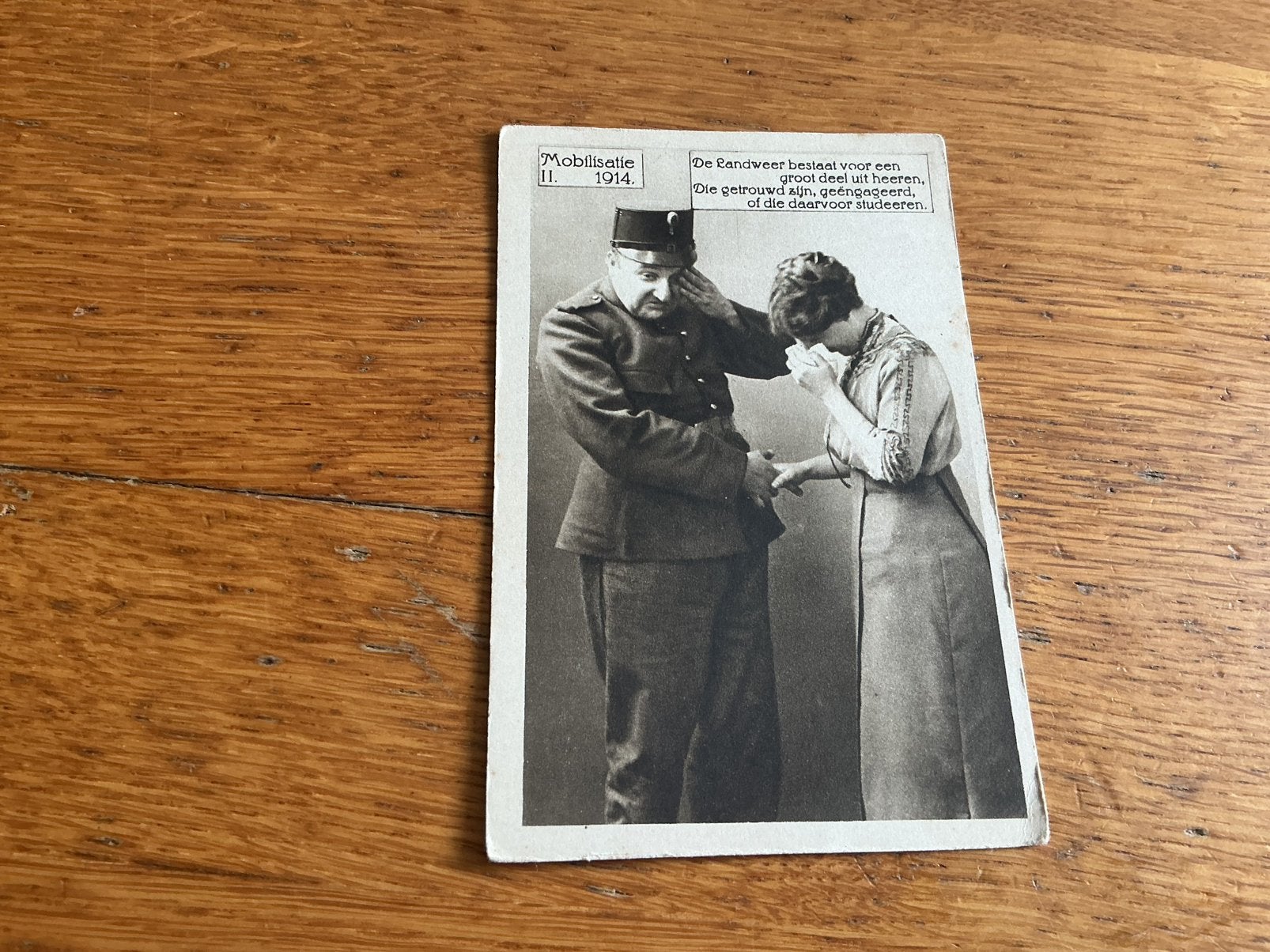 M170 militair mobilisatie 1914, Ophalen of Verzenden, Voor 1920, Overige thema's