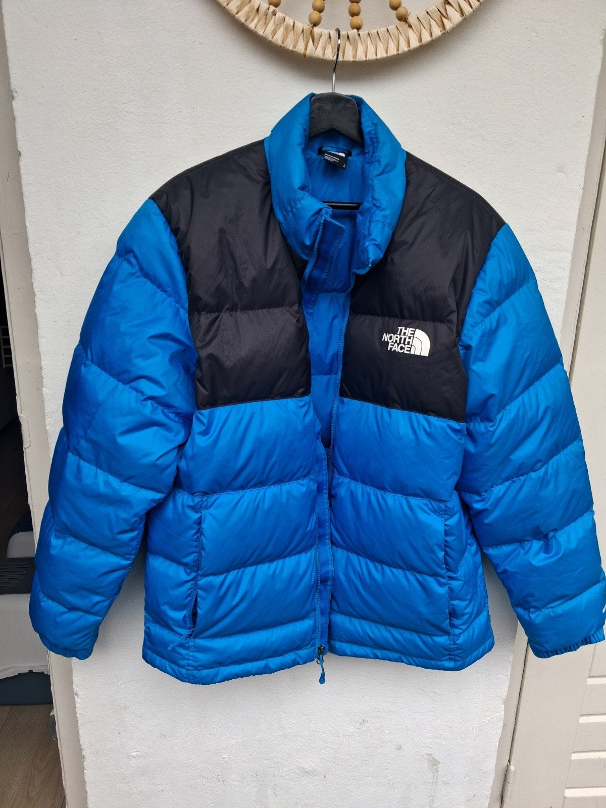 The North Face jas maat L origineel !!!L, Ophalen, Maat 52/54 (L), Blauw, Zo goed als nieuw