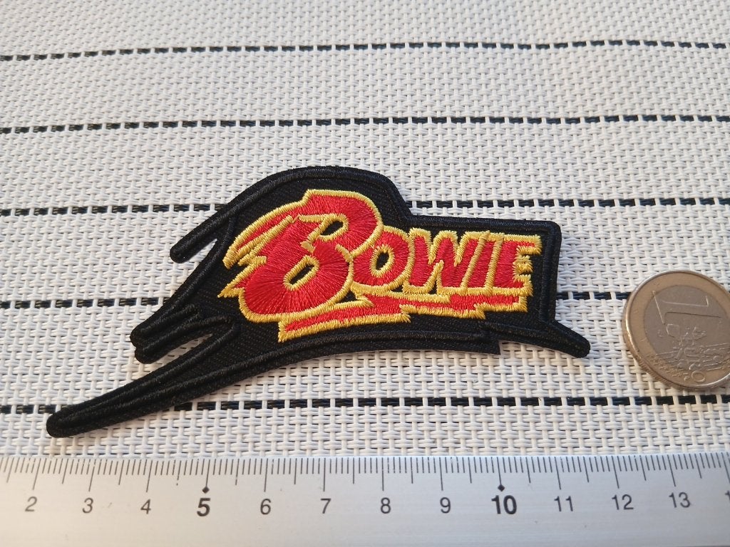 David Bowie leuke shaped logo patch b56, Ophalen of Verzenden, Nieuw, Kleding