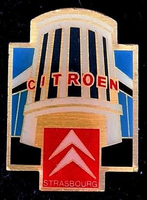 Citroen Strasbourg pin, Verzenden, Nieuw, Transport, Speldje of Pin