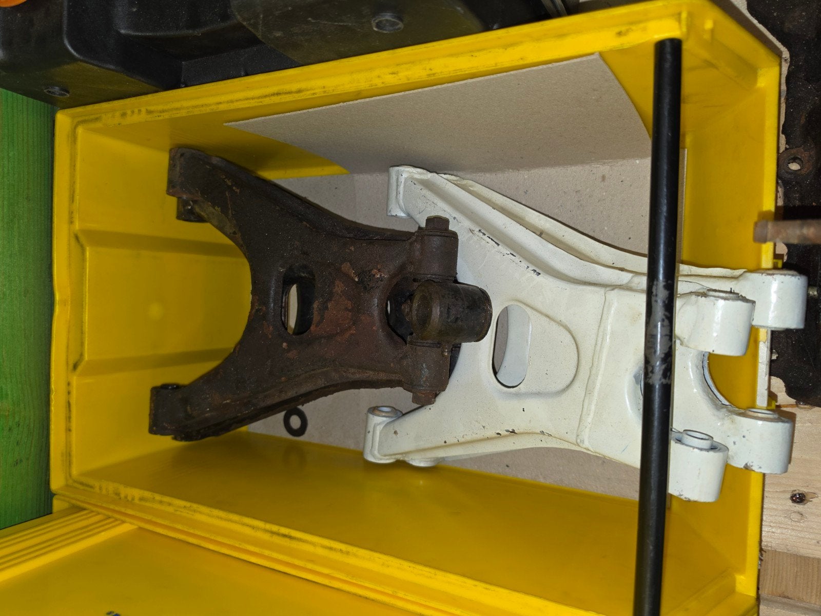Draagarmen voor Trabant: normaal en verlengd, Ophalen of Verzenden, Gebruikt, Oldtimer onderdelen
