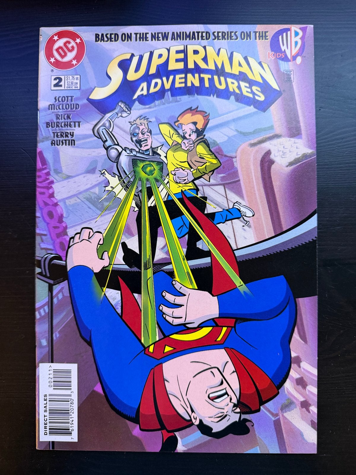 DC Comics Superman Adventures #2 NM Ongelezen 1996, Eén comic, Amerika, Ophalen of Verzenden, Zo goed als nieuw