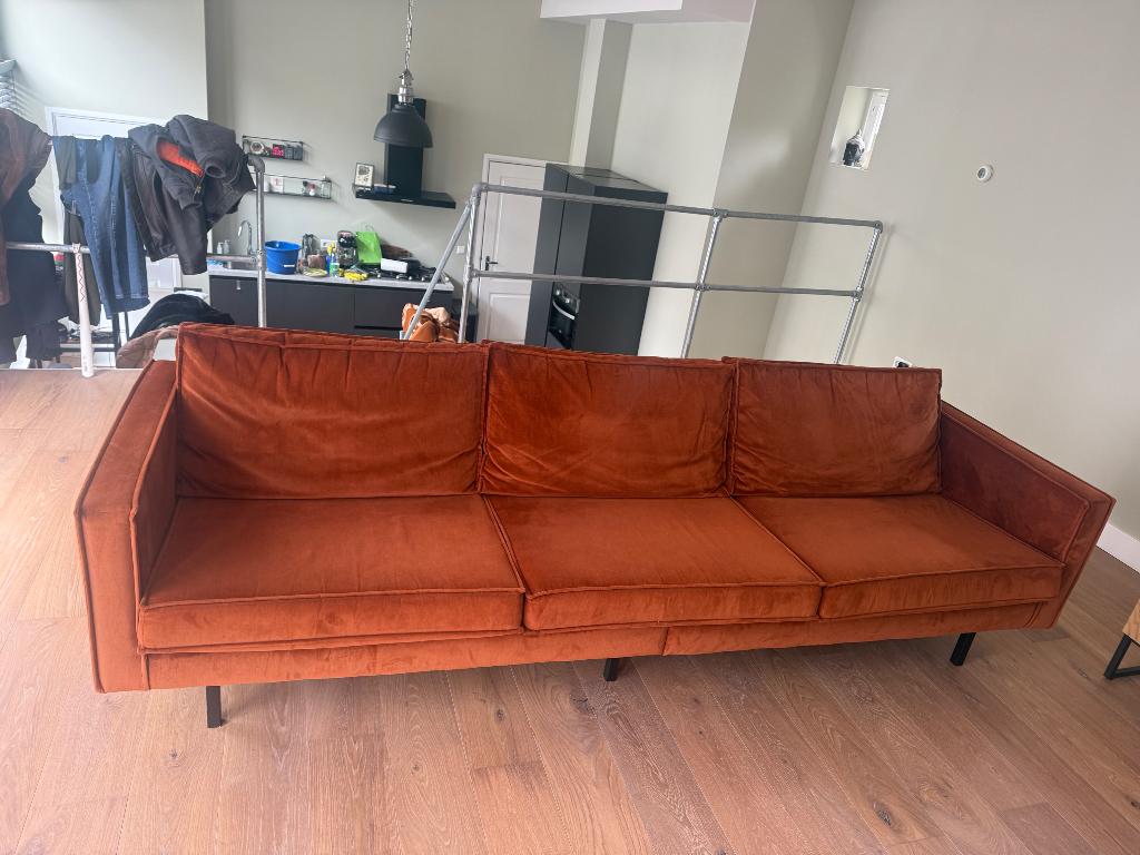 3 Zits bank, Huis en Inrichting, Ophalen, 250 tot 300 cm, Gebruikt, Velvet