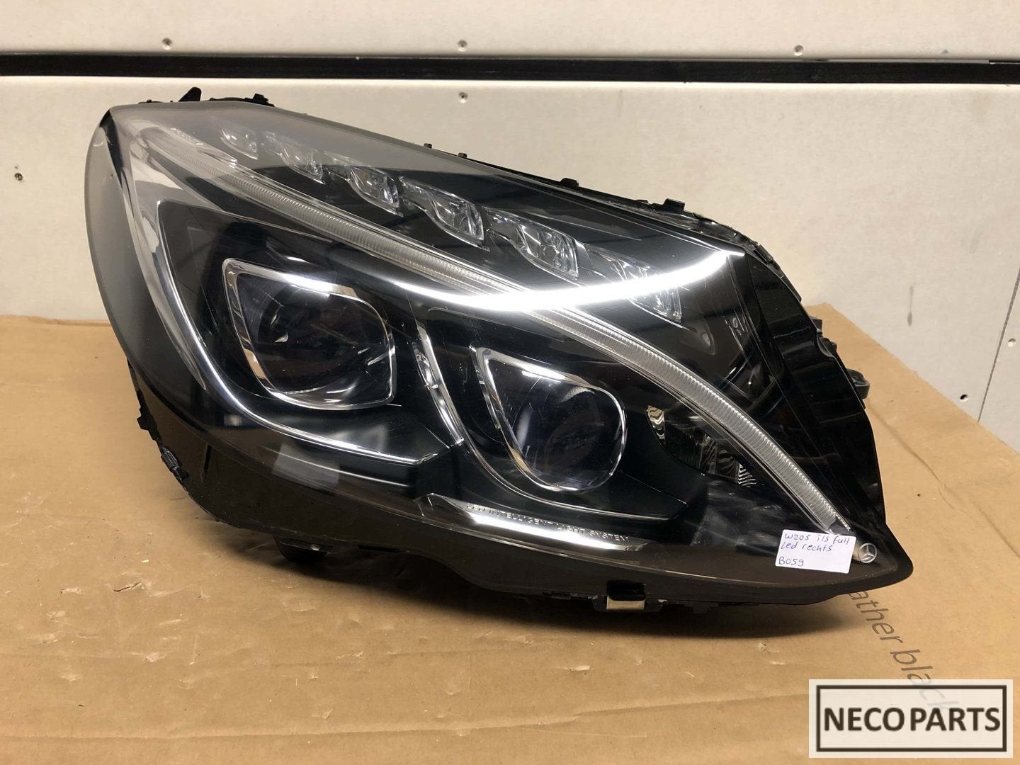C klasse w205 ils full led koplamp rechts A2059068801, Auto-onderdelen, Verlichting, Gebruikt, -, Ophalen of Verzenden, -