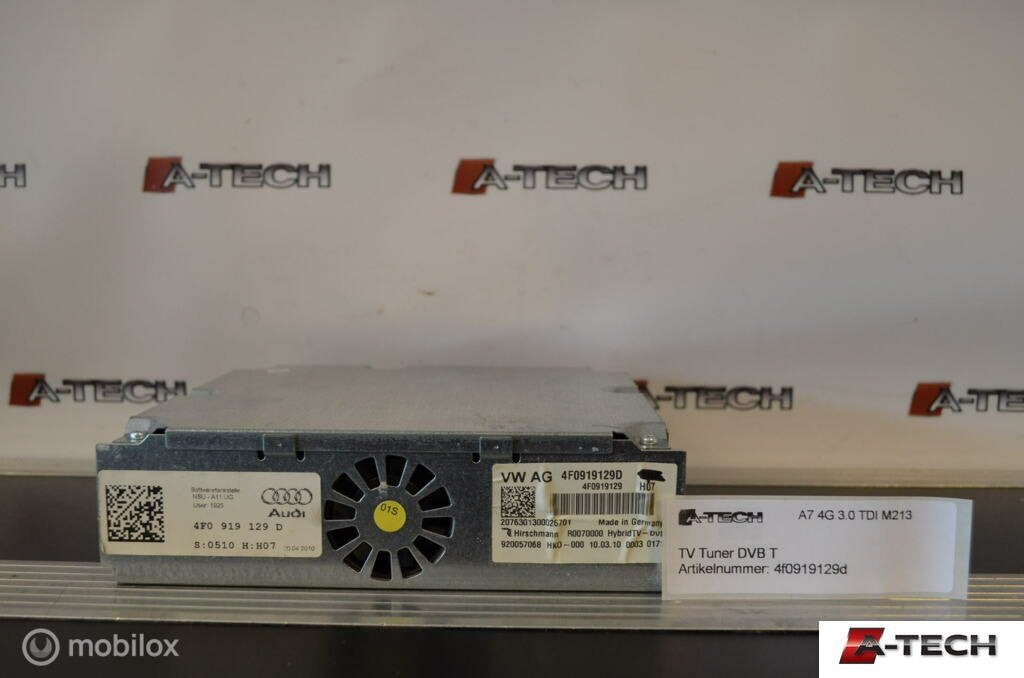 Tv tuner Audi A7 4G A6 A4 A5 A8 ('10-'17) 4f0919129d, Audi, Gebruikt, Audi, Ophalen of Verzenden