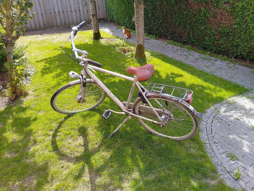 Herenfiets, Gebruikt, Velgrem, Versnellingen, Ophalen