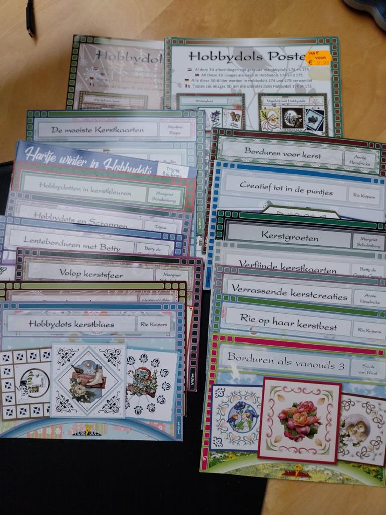 16 Hobbydols boekjes en 2 Hobbydols posters, Hobby en Vrije tijd, Ophalen of Verzenden, Zo goed als nieuw, Overige thema's