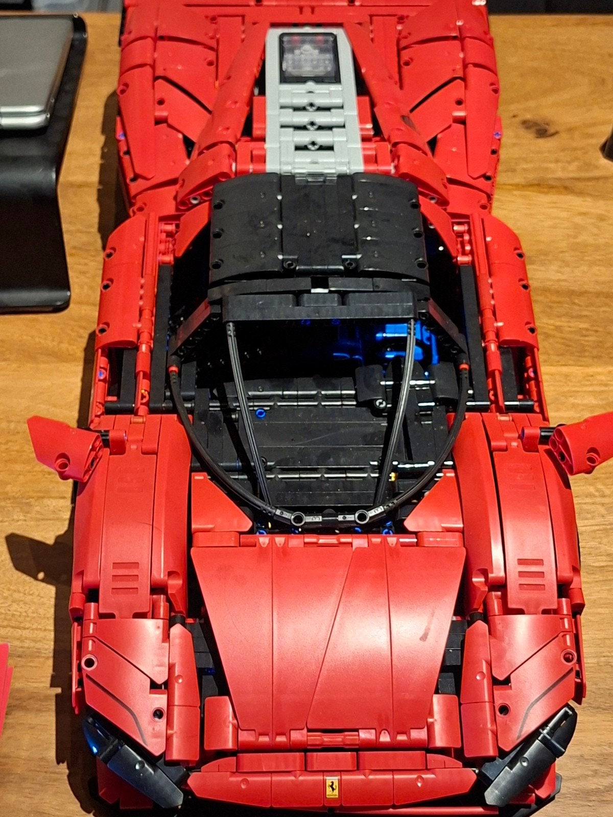 Lego Ferrari Daytona 42143 met boeken, Lego, Ophalen of Verzenden, Zo goed als nieuw, Technic