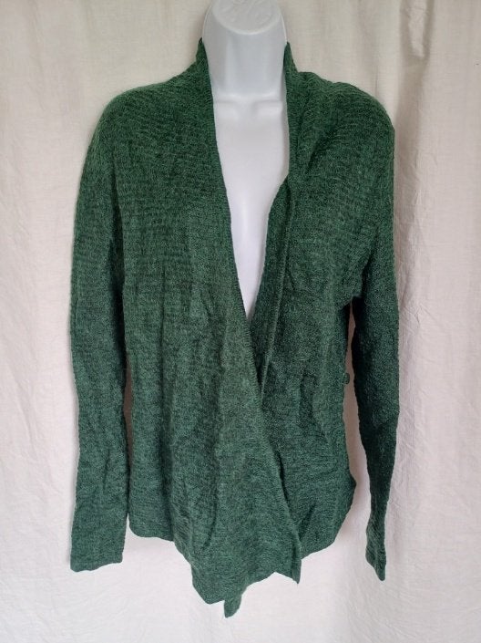 Mooi donkergroen damesvest met 30% mohair mt M merk H&M, Kleding | Dames, Maat 38/40 (M), ., Ophalen of Verzenden, Zo goed als nieuw