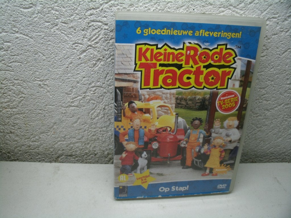 dvd 221k kleine rode tractor op stap, Alle leeftijden, Ophalen of Verzenden, Zo goed als nieuw