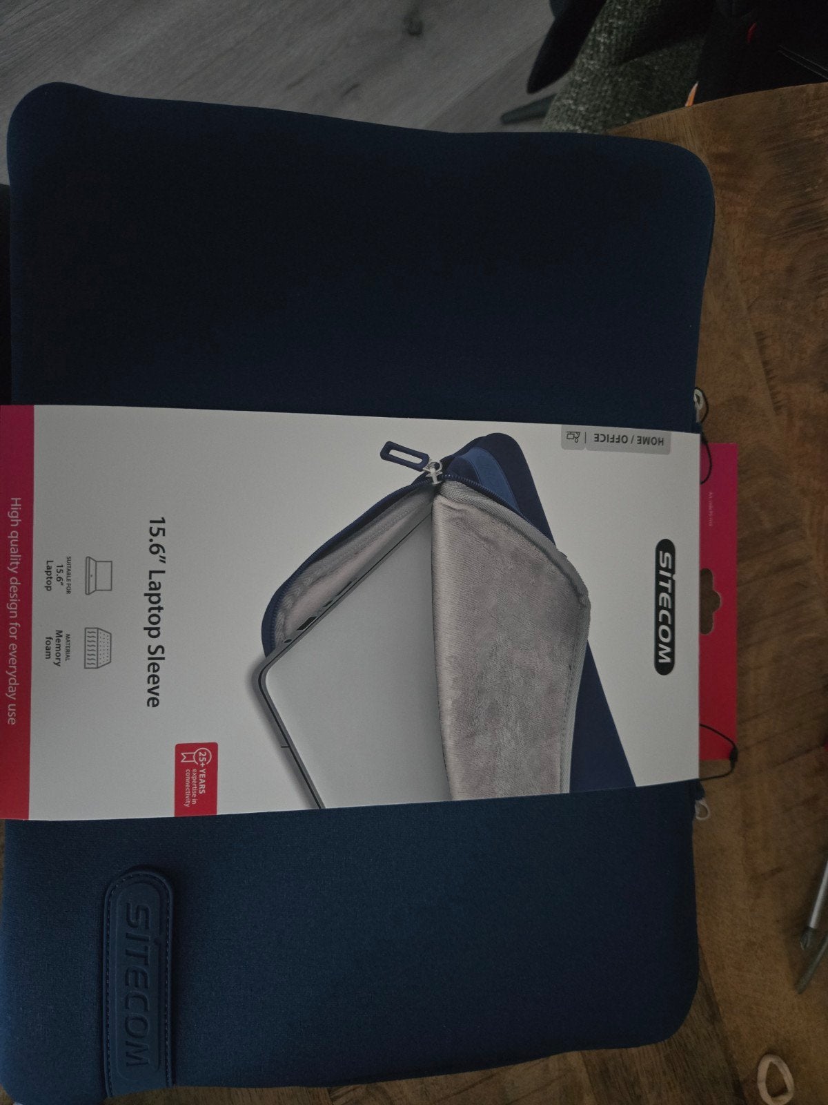 SITECOM 15.6" Laptop Sleeve - Nieuw en beschermend, Computers en Software, Gevoerd laptopvak, 15 inch, Nieuw, Ophalen of Verzenden