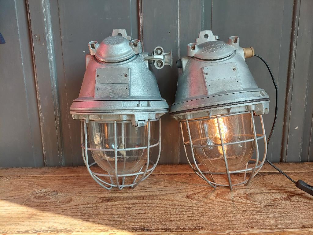 Bully’s Kooilampen Rauw gebruiksklaar, Ophalen, Zo goed als nieuw, Glas, Retro vintage