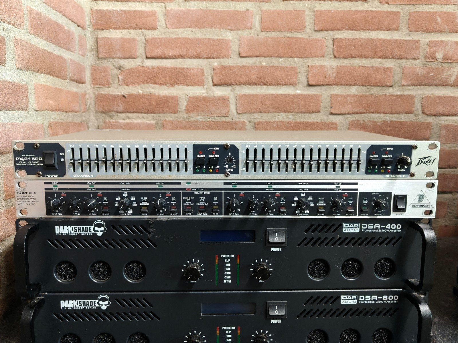 Behringer crossover CX 2300 X-over super X, Ophalen of Verzenden, Gebruikt