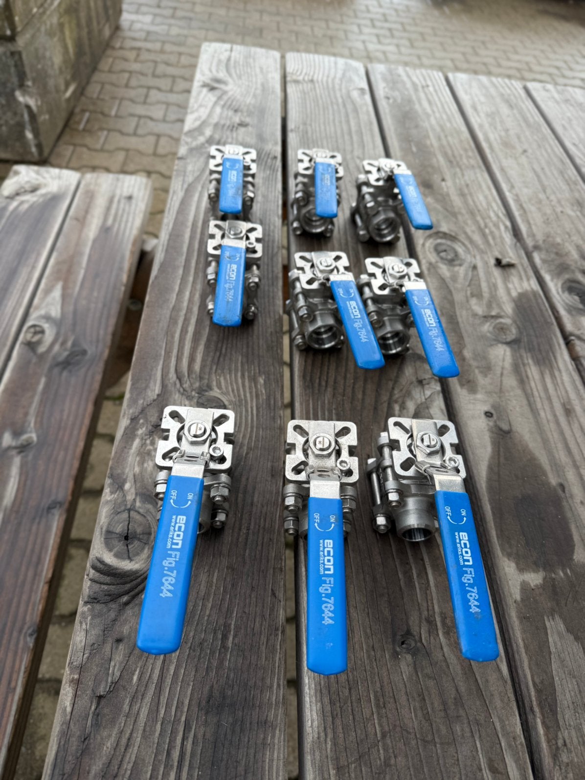 Nieuwe ECON RVS 316 kogelkranen 3/4” – 1000 PSI, Ophalen, Overige typen, Nieuw, Rvs