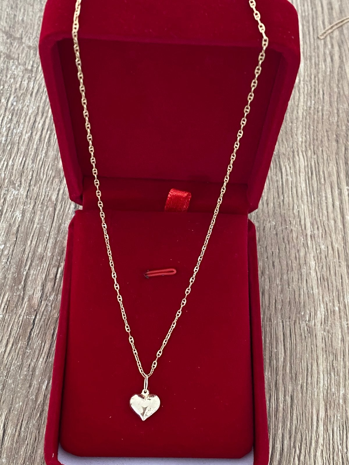 14 karaat gouden ketting met hanger 585 goud, Sieraden, Tassen en Uiterlijk, Met hanger, Nieuw, Ophalen of Verzenden, Goud
