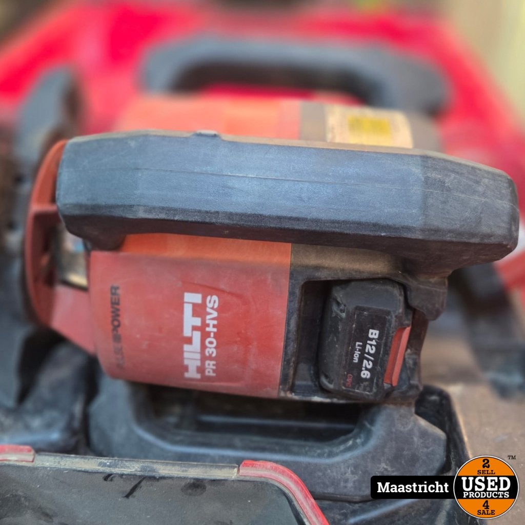 Hilti PR 30-HVS Roterende Laser + ontv. PRA83 + accu + lader, Hilti, Gebruikt, Support@hilti.com, Hilti Corporation, Feldkircher Strasse 100, 
9494 Schaan
Liechtenstein
