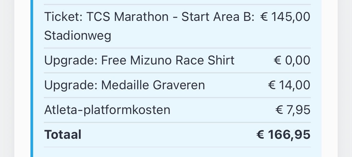 TCS AMSTERDAM MARATHON, 33 - 40 uur, Overige niveaus, Vanaf 10 jaar, Overige vormen