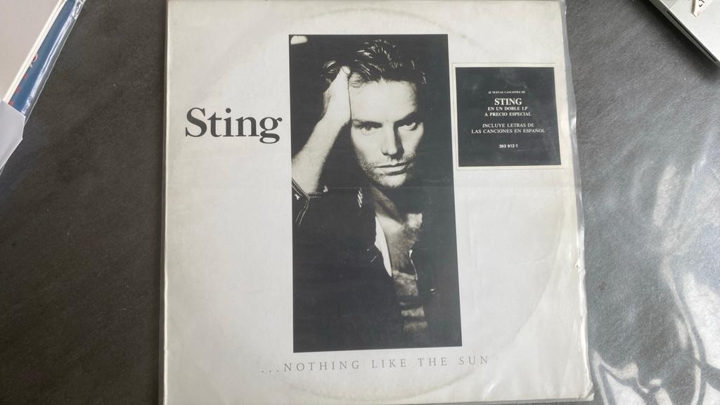 2 LP Nothing Like the Sun Sting 1987 made in Spain, Ophalen of Verzenden, Gebruikt, 12 inch, Poprock