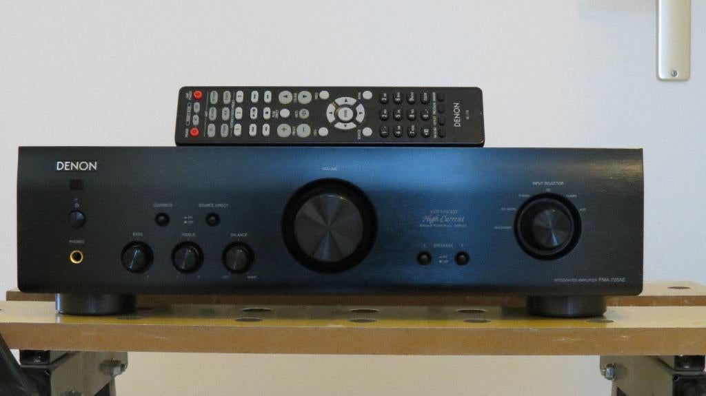 Denon stereo versterker pma 720 ae, Gebruikt, Denon, Ophalen of Verzenden, 60 tot 120 watt