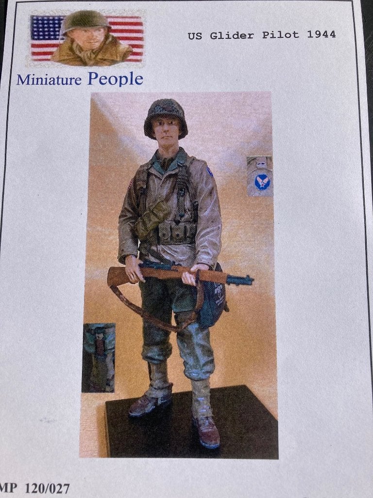 us para  glider pilot 1944  1/16, Ophalen of Verzenden, Nieuw, Groter dan 1:35, Figuur of Figuren