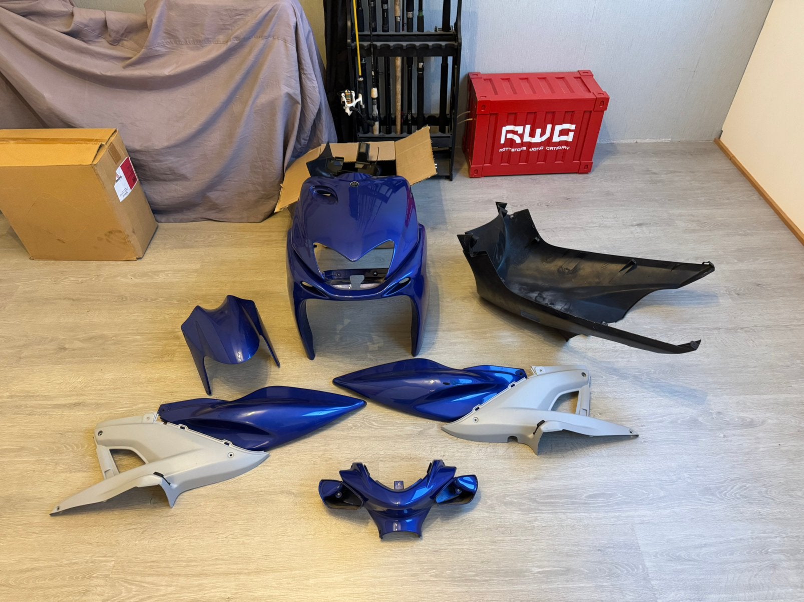Yamaha aerox 100cc kappenset, Motoren, Ophalen of Verzenden, Gebruikt