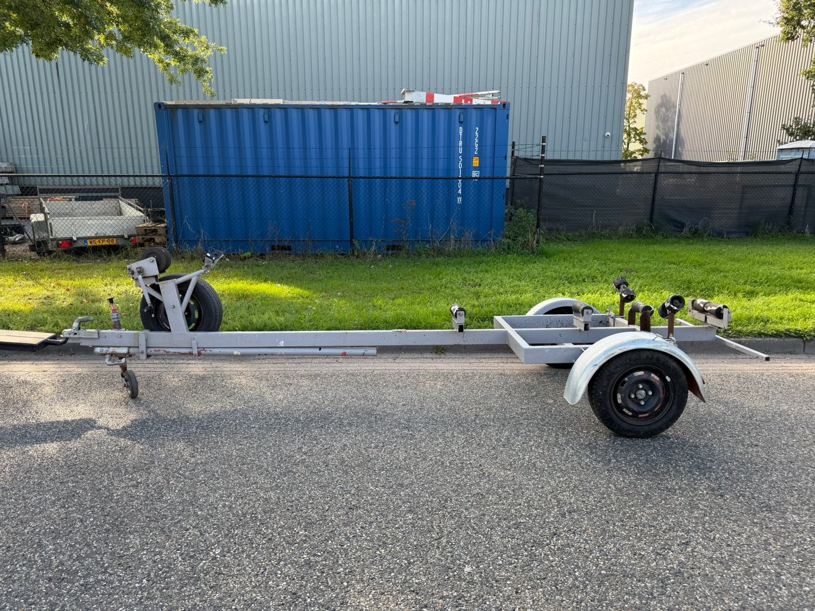Enkel-as boottrailer, Ophalen, Minder dan 6 meter, Overige typen, Minder dan 1500 kg