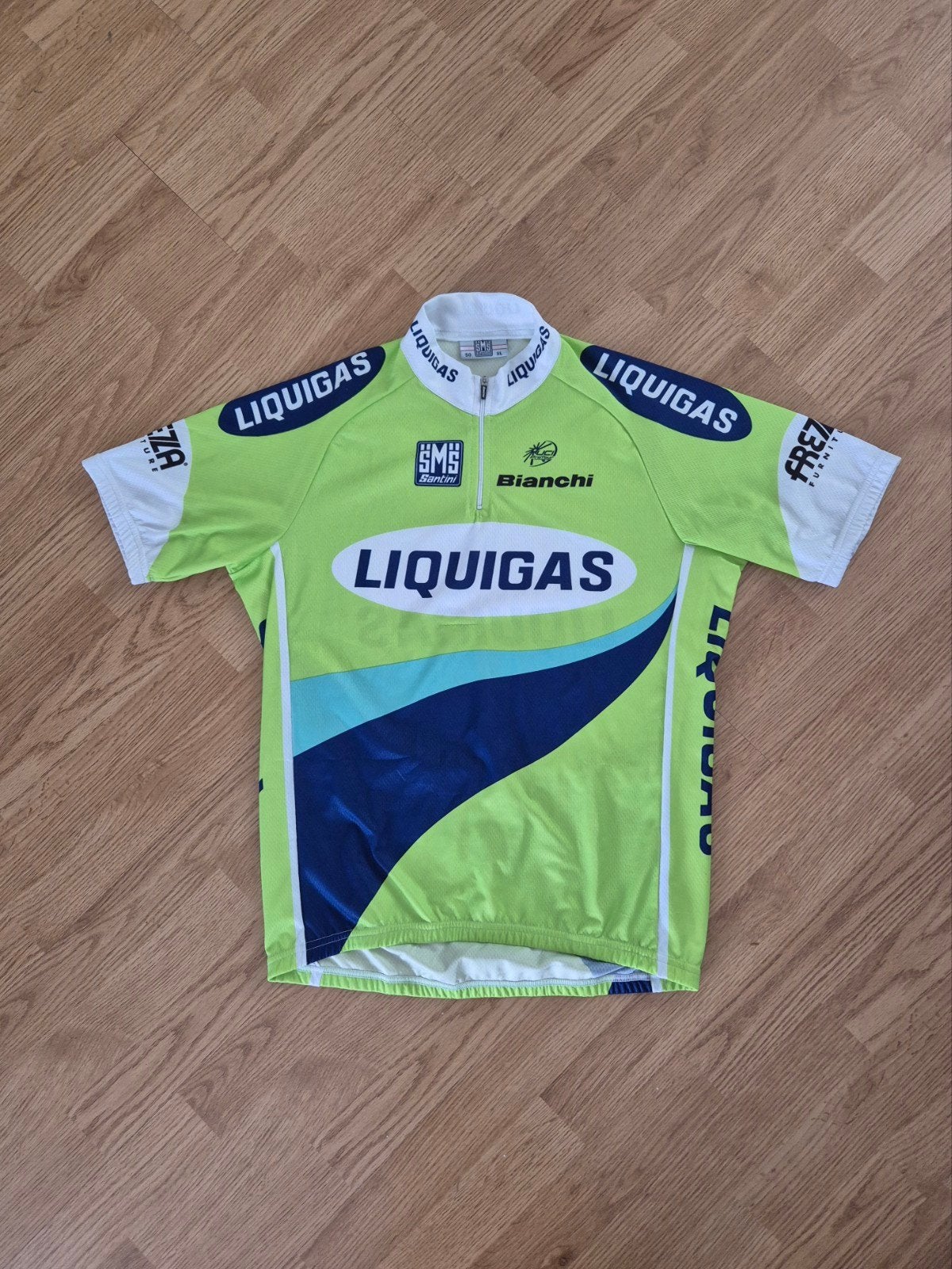Wielershirt • Profploeg Liquigas • XL, Ophalen of Verzenden, Zo goed als nieuw, Kleding